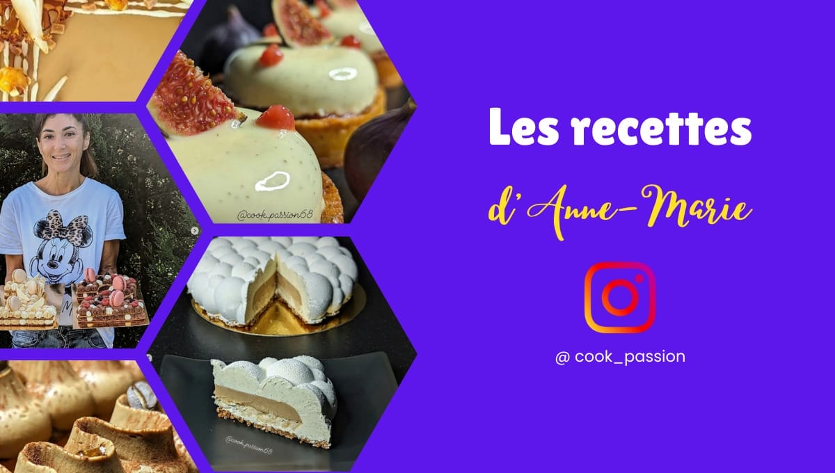 Entremets vanille figue