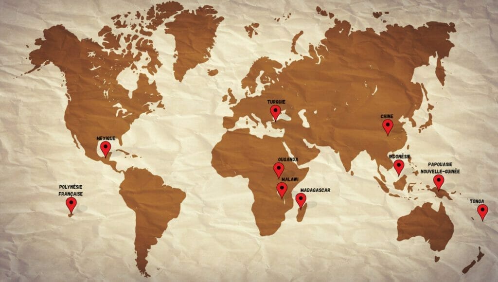 Quels sont les pays producteurs vanille | Vahina