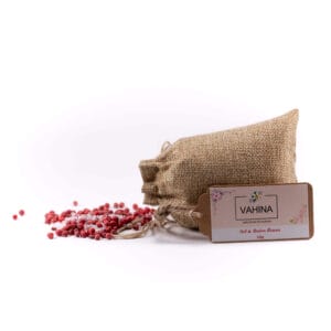 Sale e bacche rosa