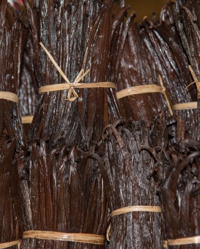 Wie man seine Vanille auswählt 2 Cette variété premium, aussi appelée Vanille Bourbon Gold Luxe, présente un taux d'humidité optimal entre 28 et 35%. Elle se distingue par un taux de vanilline remarquable oscillant entre 1,6% et 2,4%, ce qui en fait la référence par excellence pour les consommateurs avertis.